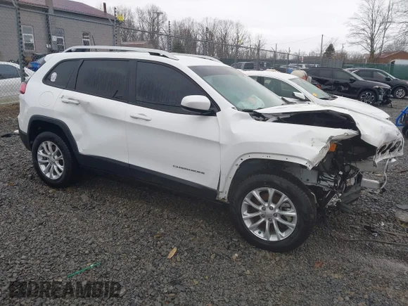 ✅ 2021 Jeep Cherokee Latitude • VIN: 1C4PJMCB7MD154445 • Lot: 44329567. Wystawiony na IAAI z przebiegiem 57 119 mil. Bezpłatny archiwum sprzedaży aukcyjnych z USA i szczegółowy raport historii pojazdu na DreamBid. Zdjęcie 1.