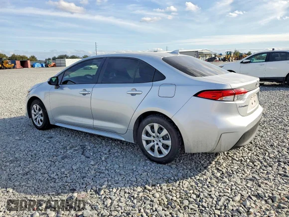 ✅ 2025 Toyota Corolla Hybrid LE • VIN: JTDBCMFE8S3092843 • Lot: 73187395. Wystawiony na Copart z przebiegiem 27 992 mil. Bezpłatny archiwum sprzedaży aukcyjnych z USA i szczegółowy raport historii pojazdu na DreamBid. Zdjęcie 2.