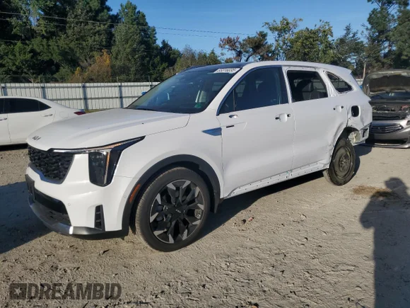 ✅ 2025 Kia Sorento SX • VIN: 5XYRK4JF1SG308044 • Lot: 85316035. Wystawiony na Copart z przebiegiem 5 921 mil. Bezpłatny archiwum sprzedaży aukcyjnych z USA i szczegółowy raport historii pojazdu na DreamBid. Zdjęcie 1.