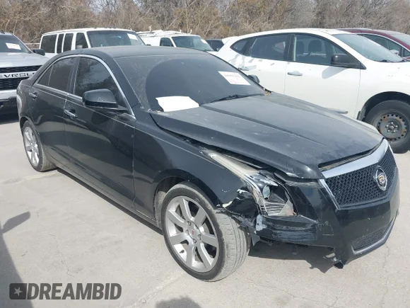 ✅ 2013 Cadillac ATS • VIN: 1G6AA5RA0D0132484 • Лот: 44351233. Опубліковано раніше на IAAI з пробігом 172 054 миль. Безкоштовний доступ до архіву аукціонних продажів зі США та докладний звіт про історію автомобіля на DreamBid. Зображення 1.