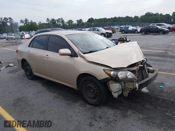 ✅ 2011 Toyota Corolla LE • VIN: JTDBU4EE6B9131148 • Лот: 45318998. Опубликован ранее на IAAI с пробегом 289 218 миль. Бесплатный доступ к архиву аукционных продаж из США и подробный отчёт об истории автомобиля на DreamBid. Изображение 1.