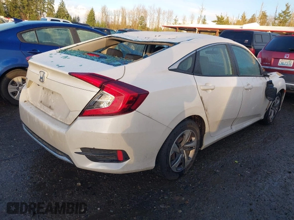 ✅ 2020 Honda Civic LX • VIN: 2HGFC2F61LH530942 • Lot: 43984901. Wystawiony na IAAI z przebiegiem 119 356 mil. Bezpłatny archiwum sprzedaży aukcyjnych z USA i szczegółowy raport historii pojazdu na DreamBid. Zdjęcie 4.