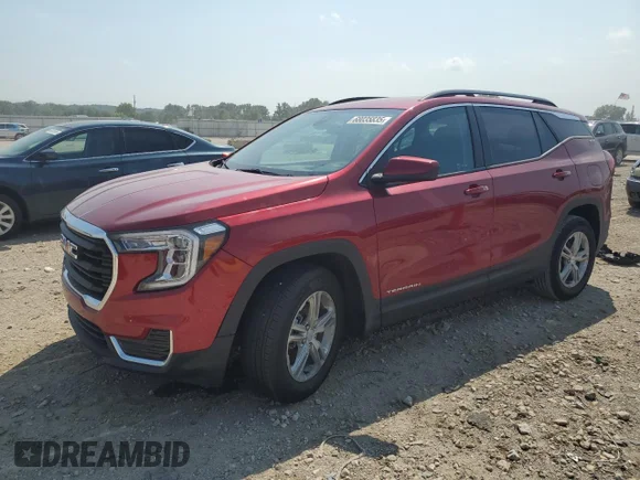 ✅ 2023 GMC Terrain SLE • VIN: 3GKALMEGXPL173907 • Lot: 68035835. Wystawiony na Copart z przebiegiem 21 481 mil. Bezpłatny archiwum sprzedaży aukcyjnych z USA i szczegółowy raport historii pojazdu na DreamBid. Zdjęcie 1.