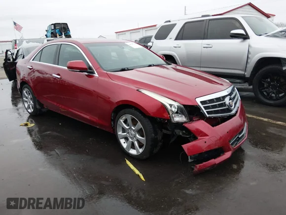 ✅ 2014 Cadillac ATS Luxury RWD • VIN: 1G6AB5RA5E0183056 • Лот: 44024756. Опубліковано раніше на IAAI з пробігом 77 546 миль. Безкоштовний доступ до архіву аукціонних продажів зі США та докладний звіт про історію автомобіля на DreamBid. Зображення 1.