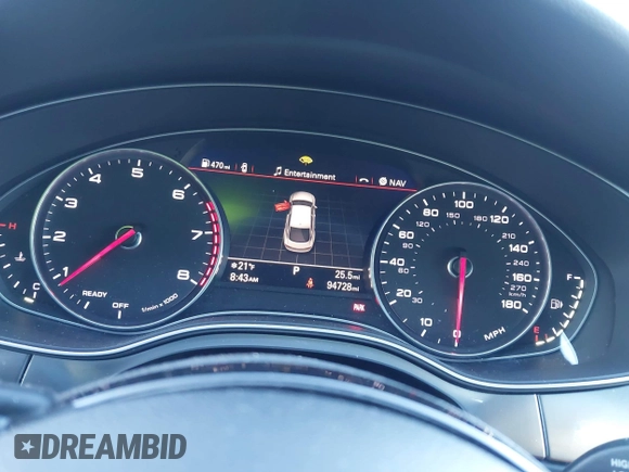 ✅ 2016 Audi A7 Premium Plus • VIN: WAUWGAFC4GN092575 • Лот: 44245044. Опубликован ранее на IAAI с пробегом 94 728 миль. Бесплатный доступ к архиву аукционных продаж из США и подробный отчёт об истории автомобиля на DreamBid. Изображение 7.