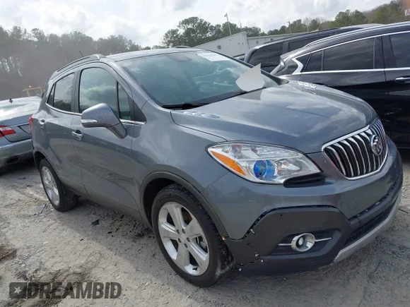 ✅ 2015 Buick Encore Convenience • VIN: KL4CJBSB3FB149434 • Lot: 41810597. Wystawiony na IAAI z przebiegiem 77 829 mil. Bezpłatny archiwum sprzedaży aukcyjnych z USA i szczegółowy raport historii pojazdu na DreamBid. Zdjęcie 1.
