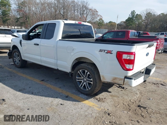 ✅ 2023 Ford F-150 XL • VIN: 1FTEX1CP5PKF54648 • Lot: 43945253. Wystawiony na IAAI z przebiegiem Nie podano. Bezpłatny archiwum sprzedaży aukcyjnych z USA i szczegółowy raport historii pojazdu na DreamBid. Zdjęcie 3.