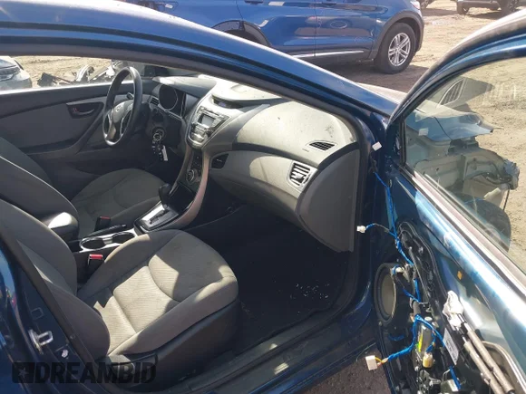 ✅ 2013 Hyundai Elantra GLS • VIN: KMHDH4AE4DU949444 • Lot: 44563601. Wystawiony na IAAI z przebiegiem 160 791 mil. Bezpłatny archiwum sprzedaży aukcyjnych z USA i szczegółowy raport historii pojazdu na DreamBid. Zdjęcie 5.