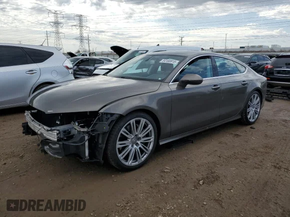 ✅ 2012 Audi A7 Premium Plus • VIN: WAUSGAFC7CN002991 • Lot: 54180815. Listed on Copart with 67,323 mi. Free auction sales archive from the USA and detailed vehicle history report at DreamBid. Image 1.