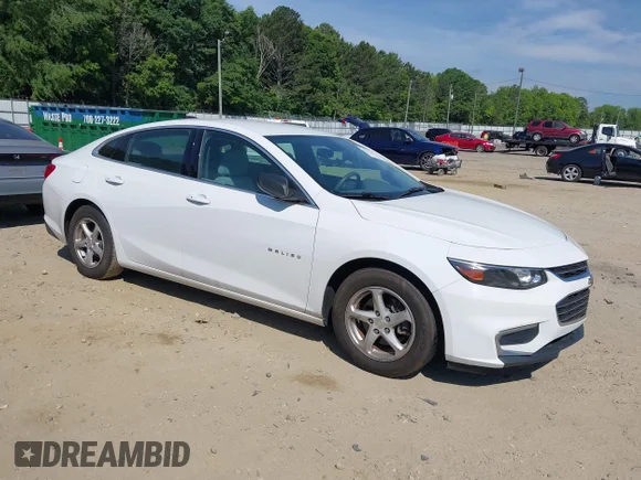 ✅ 2017 Chevrolet Malibu LS • VIN: 1G1ZB5ST4HF271473 • Lot: 45155910. Wystawiony na IAAI z przebiegiem 92 958 mil. Bezpłatny archiwum sprzedaży aukcyjnych z USA i szczegółowy raport historii pojazdu na DreamBid. Zdjęcie 1.