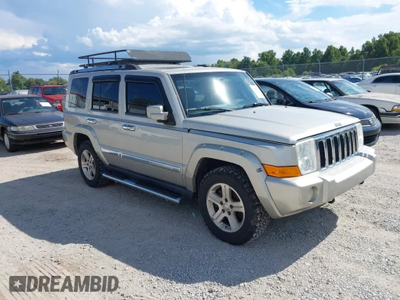 ✅ 2009 Jeep Commander Overland • VIN: 1J8HG68T59C507836 • Lot: 43119347. Listed on IAAI with 195,662 mi. Free auction sales archive from the USA and detailed vehicle history report at DreamBid. Image 1.