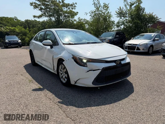 ✅ 2020 Toyota Corolla LE • VIN: 5YFEPRAE0LP039004 • Лот: 45563334. Опубликован ранее на IAAI с пробегом 160 611 миль. Бесплатный доступ к архиву аукционных продаж из США и подробный отчёт об истории автомобиля на DreamBid. Изображение 1.