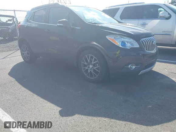 ✅ 2016 Buick Encore Sport Touring • VIN: KL4CJ1SM3GB649199 • Lot: 45341195. Listed on IAAI with 55,801 mi. Free auction sales archive from the USA and detailed vehicle history report at DreamBid. Image 1.