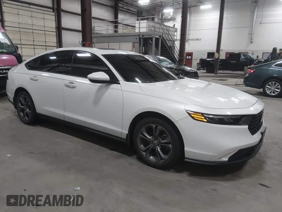 ✅ 2023 Honda Accord EX • VIN: 1HGCY1F32PA035576 • Lot: 44941662. Listed on IAAI with 42,797 mi. Free auction sales archive from the USA and detailed vehicle history report at DreamBid. Image 1.