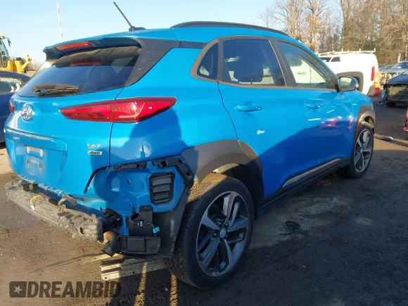 ✅ 2018 Hyundai Kona Limited • VIN: KM8K3CA55JU147013 • Lot: 43944590. Wystawiony na IAAI z przebiegiem 70 835 mil. Bezpłatny archiwum sprzedaży aukcyjnych z USA i szczegółowy raport historii pojazdu na DreamBid. Zdjęcie 4.