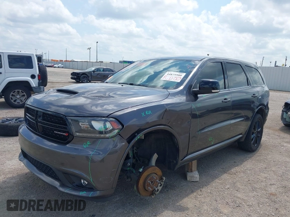 ✅ 2018 Dodge Durango GT • VIN: 1C4RDHDG8JC329062 • Lot: 44875900. Wystawiony na IAAI z przebiegiem 202 442 mil. Bezpłatny archiwum sprzedaży aukcyjnych z USA i szczegółowy raport historii pojazdu na DreamBid. Zdjęcie 2.