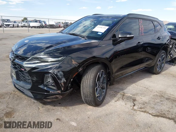 ✅ 2020 Chevrolet Blazer RS • VIN: 3GNKBERS7LS540700 • Lot: 45106339. Wystawiony na IAAI z przebiegiem 46 064 mil. Bezpłatny archiwum sprzedaży aukcyjnych z USA i szczegółowy raport historii pojazdu na DreamBid. Zdjęcie 2.