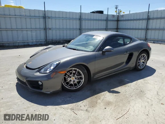 ✅ 2015 Porsche Cayman • VIN: WP0AA2A87FK161105 • Lot: 68908265. Wystawiony na Copart z przebiegiem 79 267 mil. Bezpłatny archiwum sprzedaży aukcyjnych z USA i szczegółowy raport historii pojazdu na DreamBid. Zdjęcie 1.