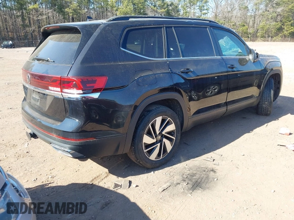 ✅ 2024 Volkswagen Atlas SE • VIN: 1V2WR2CA2RC504284 • Lot: 44277051. Wystawiony na IAAI z przebiegiem Nie podano. Bezpłatny archiwum sprzedaży aukcyjnych z USA i szczegółowy raport historii pojazdu na DreamBid. Zdjęcie 4.
