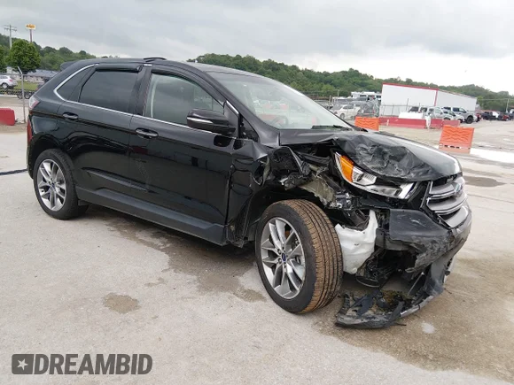 ✅ 2017 Ford Edge Titanium • VIN: 2FMPK4K81HBB10726 • Lot: 44944050. Wystawiony na IAAI z przebiegiem 64 688 mil. Bezpłatny archiwum sprzedaży aukcyjnych z USA i szczegółowy raport historii pojazdu na DreamBid. Zdjęcie 1.