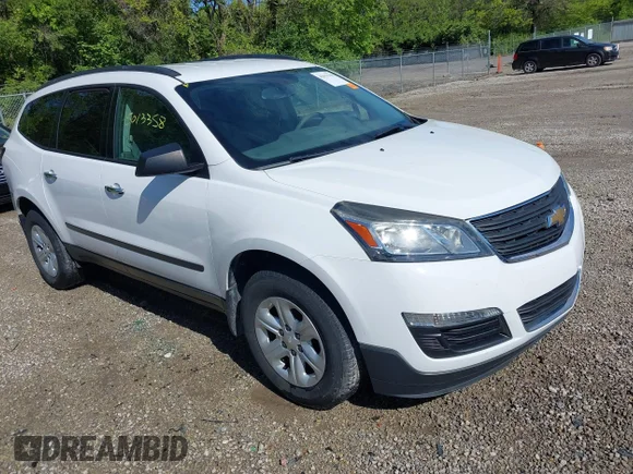 ✅ 2017 Chevrolet Traverse LS • VIN: 1GNKRFED1HJ309793 • Лот: 45013358. Опубликован ранее на IAAI с пробегом Не указан. Бесплатный доступ к архиву аукционных продаж из США и подробный отчёт об истории автомобиля на DreamBid. Изображение 1.