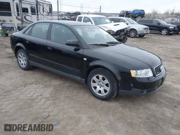 ✅ 2003 Audi A4 1.8T • VIN: WAULC68E23A342035 • Лот: 44068533. Опубликован ранее на IAAI с пробегом 81 385 миль. Бесплатный доступ к архиву аукционных продаж из США и подробный отчёт об истории автомобиля на DreamBid. Изображение 1.