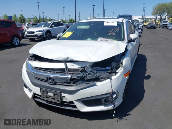 ✅ 2016 Honda Civic Touring • VIN: 2HGFC1F99GH638820 • Lot: 44892392. Wystawiony na IAAI z przebiegiem Nie podano. Bezpłatny archiwum sprzedaży aukcyjnych z USA i szczegółowy raport historii pojazdu na DreamBid. Zdjęcie 6.