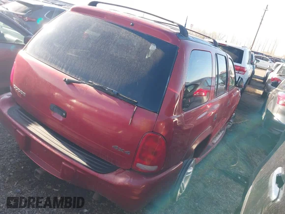 ✅ 2001 Dodge Durango • VIN: 1B4HS28Z61F506598 • Лот: 26367986. Опубліковано раніше на IAAI з пробігом 197 825 миль. Безкоштовний доступ до архіву аукціонних продажів зі США та докладний звіт про історію автомобіля на DreamBid. Зображення 4.