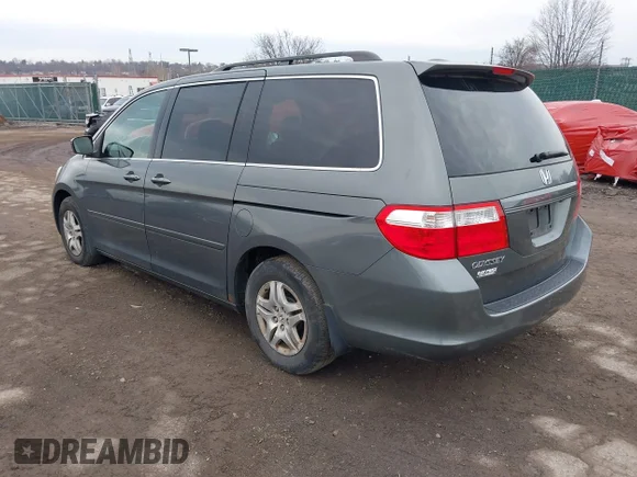 ✅ 2007 Honda Odyssey EX-L • VIN: 5FNRL38797B127584 • Лот: 44119791. Опубликован ранее на IAAI с пробегом 196 537 миль. Бесплатный доступ к архиву аукционных продаж из США и подробный отчёт об истории автомобиля на DreamBid. Изображение 3.