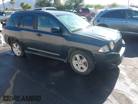 ✅ 2007 Jeep Compass Sport • VIN: 1J8FT470X7D340346 • Лот: 42477068. Опубликован ранее на IAAI с пробегом 149 349 миль. Бесплатный доступ к архиву аукционных продаж из США и подробный отчёт об истории автомобиля на DreamBid. Изображение 1.