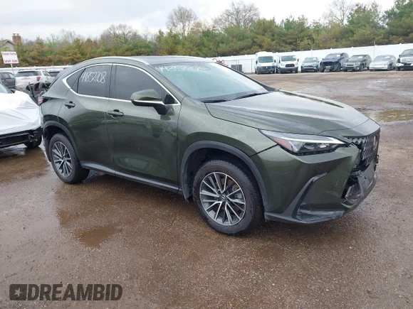 ✅ 2024 Lexus NX 350h Premium • VIN: JTJGKCEZ5R2018350 • Lot: 44852208. Wystawiony na IAAI z przebiegiem 41 900 mil. Bezpłatny archiwum sprzedaży aukcyjnych z USA i szczegółowy raport historii pojazdu na DreamBid. Zdjęcie 1.