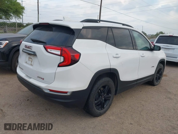 ✅ 2023 GMC Terrain AT4 • VIN: 3GKALYEG3PL102121 • Lot: 42061074. Wystawiony na IAAI z przebiegiem Nie podano. Bezpłatny archiwum sprzedaży aukcyjnych z USA i szczegółowy raport historii pojazdu na DreamBid. Zdjęcie 4.