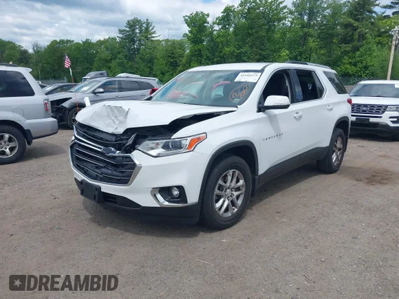 ✅ 2018 Chevrolet Traverse LT Cloth • VIN: 1GNEVGKW2JJ264101 • Lot: 45166971. Listed on IAAI with 64,831 mi. Free auction sales archive from the USA and detailed vehicle history report at DreamBid. Image 2.