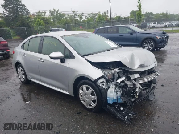 ✅ 2022 Toyota Corolla LE • VIN: JTDEPMAE9N3025441 • Lot: 42364048. Listed on IAAI with 16,175 mi. Free auction sales archive from the USA and detailed vehicle history report at DreamBid. Image 1.