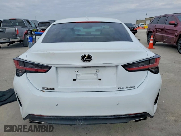 ✅ 2021 Lexus RC 350 F Sport • VIN: JTHGZ5BC2M5023974 • Лот: 74894515. Опубліковано раніше на Copart з пробігом 17 708 миль. Безкоштовний доступ до архіву аукціонних продажів зі США та докладний звіт про історію автомобіля на DreamBid. Зображення 6.