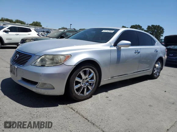 ✅ 2007 Lexus LS 460 L • VIN: JTHGL46F875002907 • Lot: 64142945. Listed on Copart with 256,970 mi. Free auction sales archive from the USA and detailed vehicle history report at DreamBid. Image 1.