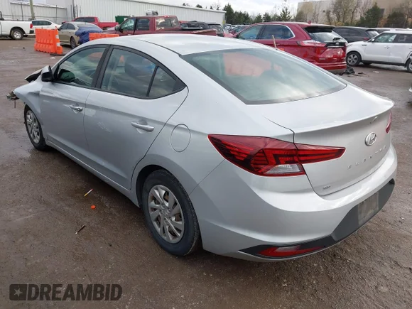 ✅ 2019 Hyundai Elantra SE • VIN: 5NPD74LF2KH479421 • Lot: 43791367. Wystawiony na IAAI z przebiegiem 159 497 mil. Bezpłatny archiwum sprzedaży aukcyjnych z USA i szczegółowy raport historii pojazdu na DreamBid. Zdjęcie 3.