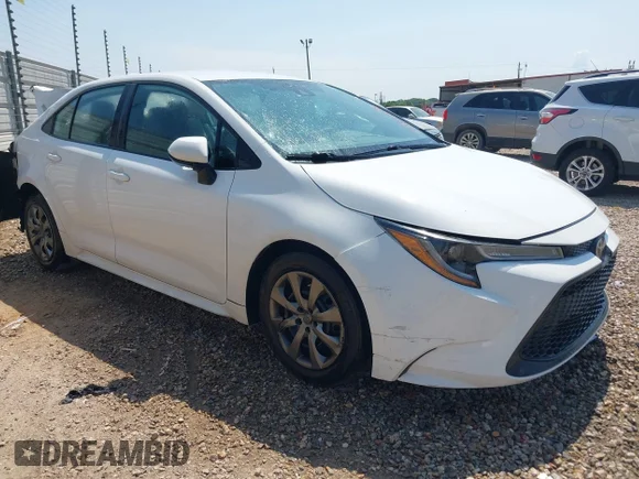 ✅ 2021 Toyota Corolla LE • VIN: 5YFEPMAE6MP177327 • Lot: 44932695. Listed on IAAI with 112,590 mi. Free auction sales archive from the USA and detailed vehicle history report at DreamBid. Image 1.