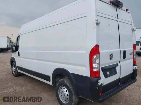 ✅ 2023 Ram ProMaster Cargo • VIN: 3C6LRVDG9PE583913 • Лот: 43053246. Опубликован ранее на IAAI с пробегом 61 826 миль. Бесплатный доступ к архиву аукционных продаж из США и подробный отчёт об истории автомобиля на DreamBid. Изображение 3.