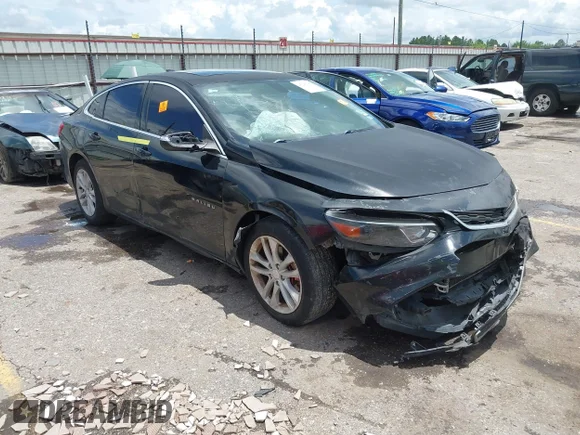 ✅ 2016 Chevrolet Malibu LT • VIN: 1G1ZE5ST3GF185092 • Lot: 45285481. Listed on IAAI with 159,195 mi. Free auction sales archive from the USA and detailed vehicle history report at DreamBid. Image 1.