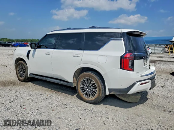 ✅ 2025 Nissan Armada SL • VIN: JN8AY3BB9S9100839 • Lot: 51282916. Wystawiony na Copart z przebiegiem 21 577 mil. Bezpłatny archiwum sprzedaży aukcyjnych z USA i szczegółowy raport historii pojazdu na DreamBid. Zdjęcie 2.