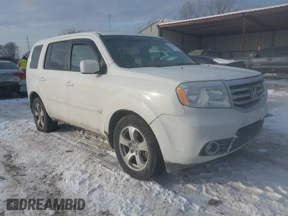 ✅ 2012 Honda Pilot EX • VIN: 5FNYF4H42CB046368 • Lot: 44272846. Listed on IAAI with 214,675 mi. Free auction sales archive from the USA and detailed vehicle history report at DreamBid. Image 1.