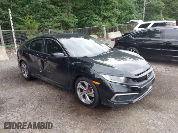 ✅ 2019 Honda Civic LX • VIN: 2HGFC2F65KH553963 • Lot: 45550299. Wystawiony na IAAI z przebiegiem 76 280 mil. Bezpłatny archiwum sprzedaży aukcyjnych z USA i szczegółowy raport historii pojazdu na DreamBid. Zdjęcie 1.