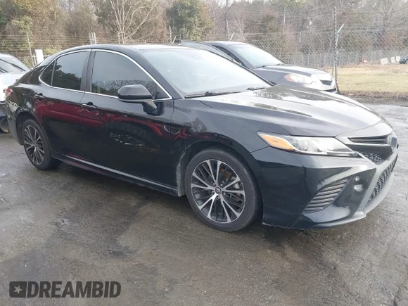 ✅ 2019 Toyota Camry SE • VIN: 4T1B11HK4KU817481 • Лот: 44038369. Опубликован ранее на IAAI с пробегом 190 963 миль. Бесплатный доступ к архиву аукционных продаж из США и подробный отчёт об истории автомобиля на DreamBid. Изображение 1.