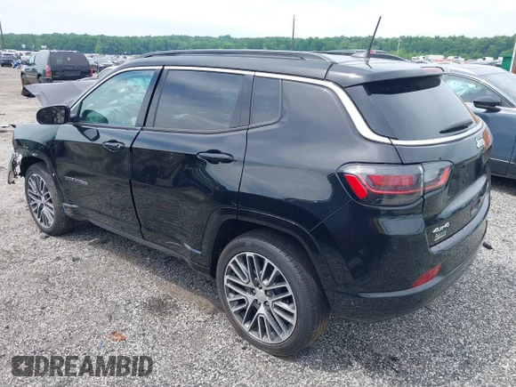 ✅ 2023 Jeep Compass Limited • VIN: 3C4NJDCN0PT515658 • Lot: 45394454. Wystawiony na IAAI z przebiegiem 47 563 mil. Bezpłatny archiwum sprzedaży aukcyjnych z USA i szczegółowy raport historii pojazdu na DreamBid. Zdjęcie 3.