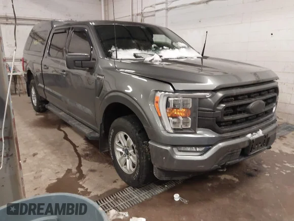 ✅ 2021 Ford F-150 Lariat • VIN: 1FTFW1E8XMKF01565 • Lot: 44360015. Listed on IAAI with 62,214 mi. Free auction sales archive from the USA and detailed vehicle history report at DreamBid. Image 1.