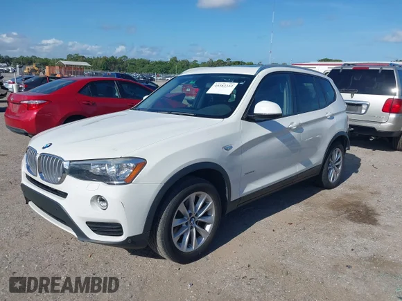 ✅ 2017 BMW X3 sDrive28i • VIN: 5UXWZ7C37H0X42002 • Лот: 45382312. Опубліковано раніше на IAAI з пробігом 81 591 миль. Безкоштовний доступ до архіву аукціонних продажів зі США та докладний звіт про історію автомобіля на DreamBid. Зображення 2.