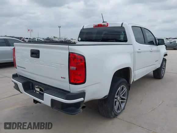 ✅ 2022 Chevrolet Colorado 2WD Work Truck • VIN: 1GCGSBEN5N1236475 • Lot: 44731185. Listed on IAAI with 64,024 mi. Free auction sales archive from the USA and detailed vehicle history report at DreamBid. Image 4.