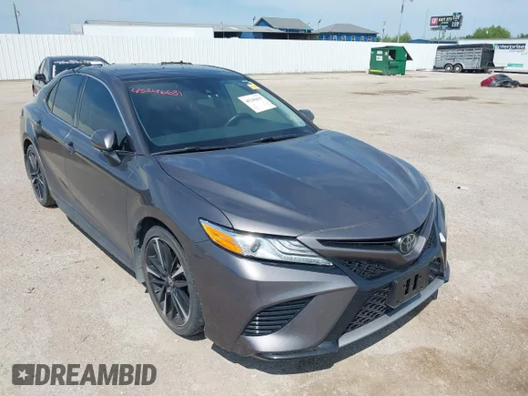 ✅ 2020 Toyota Camry XSE • VIN: 4T1K61AK2LU368766 • Lot: 45246631. Listed on IAAI with 37,771 mi. Free auction sales archive from the USA and detailed vehicle history report at DreamBid. Image 1.