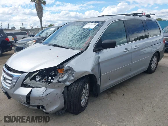 ✅ 2010 Honda Odyssey EX • VIN: 5FNRL3H41AB012670 • Lot: 44846693. Listed on IAAI with 196,702 mi. Free auction sales archive from the USA and detailed vehicle history report at DreamBid. Image 2.